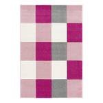 Kindervloerkleed Checkerboard kunstvezels - Roze - 160 x 230 cm