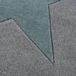 Tapis enfant Shootingstar Fibres synthétiques - Gris clair / Vert menthe - 160 x 230 cm