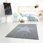 Kindervloerkleed Shootingstar kunstvezels - Grijs/Duifblauw - 160 x 230 cm