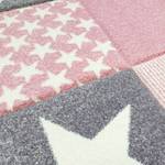 Tapis enfant Starwalk Fibres synthétiques - Gris / Rose - 120 x 180 cm