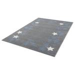 Tapis enfant Spring Fibres synthétiques - Gris / Bleu pigeon - 160 x 230 cm