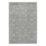 Kindervloerkleed Confetti kunstvezels - Grijs/Mintkleurig - 120 x 180 cm