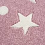 Kindervloerkleed Estrella kunstvezels - Rozerood/wit - 120 x 180 cm
