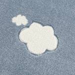Kindervloerkleed Sky Cloud kunstvezels - Duifgrijs - 120 x 180 cm