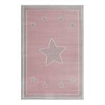 Tapis enfant Princess Fibres synthétiques - Gris / Rose - 120 x 180 cm