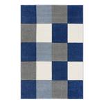 Kindervloerkleed Checkerboard kunstvezels - Blauw - 160 x 230 cm