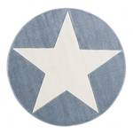 Kindervloerkleed Shootingstar rond Blauw