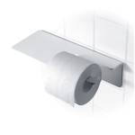 Toilettenpapierhalter Radius Puro Cling Zum Kleben - Aluminium - Weiß