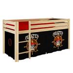 Spielbett Pino Pirates Kiefer Natur - Mit Leiter