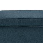 Repose-pieds Marson Tissu, microfibre - Tissu Roge: Bleu foncé