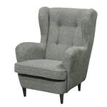 Fauteuil Marson Tissu, microfibre - Tissu Roge: Gris