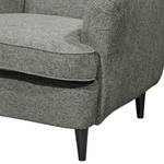 Fauteuil Marson geweven stof/microvezel - Geweven stof Roge: Grijs