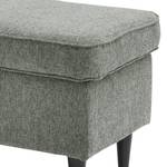 Repose-pieds Marson Tissu, microfibre - Tissu Roge: Gris