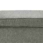 Repose-pieds Marson Tissu, microfibre - Tissu Roge: Gris