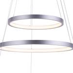 LED-Pendelleuchte Circle V Acrylglas / Eisen - 3-flammig