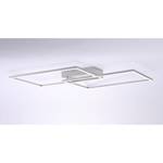LED-plafondlamp Tarki acrylglas/ijzer - 2 lichtbronnen