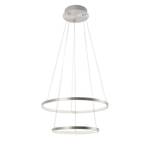 LED-hanglamp Circle acryl/ijzer - 2 lichtbronnen