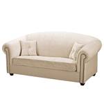 Schlafsofa Ballard Webstoff - Creme