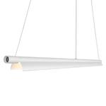 LED-hanglamp Spaceb aluminium - 1 lichtbron - Wit