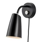 Wandlamp Sway staal - 1 lichtbron