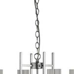 Hanglamp Milo glas / staal - 4 lichtbronnen