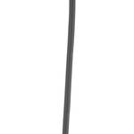 Hanglamp Atom melkglas / staal - 1 lichtbron - Diameter: 30 cm