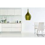 Hanglamp Vibrant aluminium - 1 lichtbron - Groen