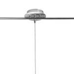 Hanglamp Duo I melkglas / staal - 3 lichtbronnen