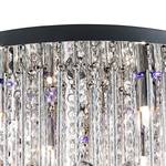 Plafondlamp Beatrix kristalglas / aluminium - 8 lichtbronnen