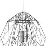 Suspension Geometric Cage Acier - 1 ampoule