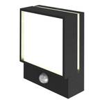 LED-wandlamp Egon polyester PVC/aluminium - 1 lichtbron