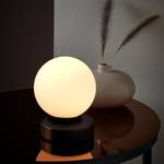 Lampe Lilly Verre opalin / Acier - 1 ampoule