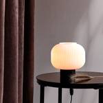Lampe Milford II Verre opalin / Acier - 1 ampoule