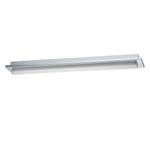 LED-badkamerlamp Cumbrecita polycarbonaat/staal - 1 lichtbron - Breedte: 61 cm