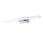 LED-badkamerlamp Tabiano polycarbonaat/staal - 1 lichtbron - Breedte: 61 cm