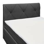 Lit boxspring Griggs Revêtement : tissu ainsi que le coffre de lit - Anthracite - 120 x 200cm