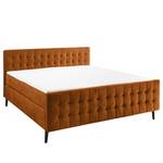 Boxspringbett Multia Boxspringbett inkl. Topper, ohne Dekoration Bezug: Webstoff - Bernstein