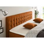 Boxspringbett Multia Boxspringbett inkl. Topper, ohne Dekoration Bezug: Webstoff - Bernstein