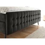 Boxspringbett Multia Boxspringbett inkl. Topper, ohne Dekoration Bezug: Webstoff - Espresso