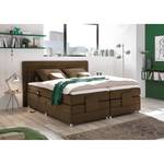 Lit boxspring Sunol II Lit boxspring Sunol II avec moteur - Marron - 180 x 200cm