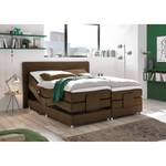 Boxspringbett Sunol II inkl. Elektromotor & Topper - Braun - 180 x 200cm