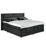 Lit boxspring Sunol II Lit boxspring Sunol II avec moteur - Graphite - 180 x 200cm