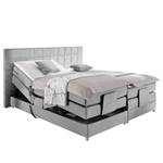 Lit boxspring Mohon I Lit boxspring Mohon I avec moteur - Gris lumineux - 160 x 200cm