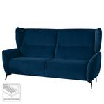 Sofa Lehi (3-Sitzer) Samt - Marineblau