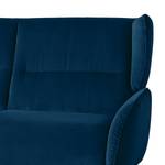 Sofa Lehi (3-Sitzer) Samt - Marineblau