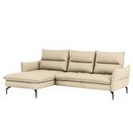 Ecksofa Atoka I Strukturstoff - Webstoff Pendo: Beige