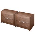 Tables de chevet Westwood II (lot de 2) Imitation noyer