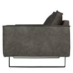 Fauteuil Liel Microfibre Priya: Anthracite