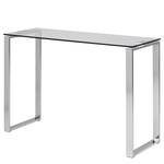 Wandtafel Unnau I glas/metaal - Chrome