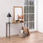 Wandtafel Unnau I glas/metaal - Chrome